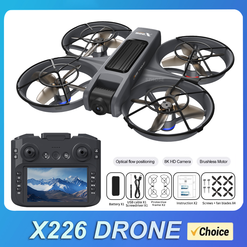 Drone Aerial Photography - โดรนรุ่นใหม่ X226 RC 2.4G 5G WIFI