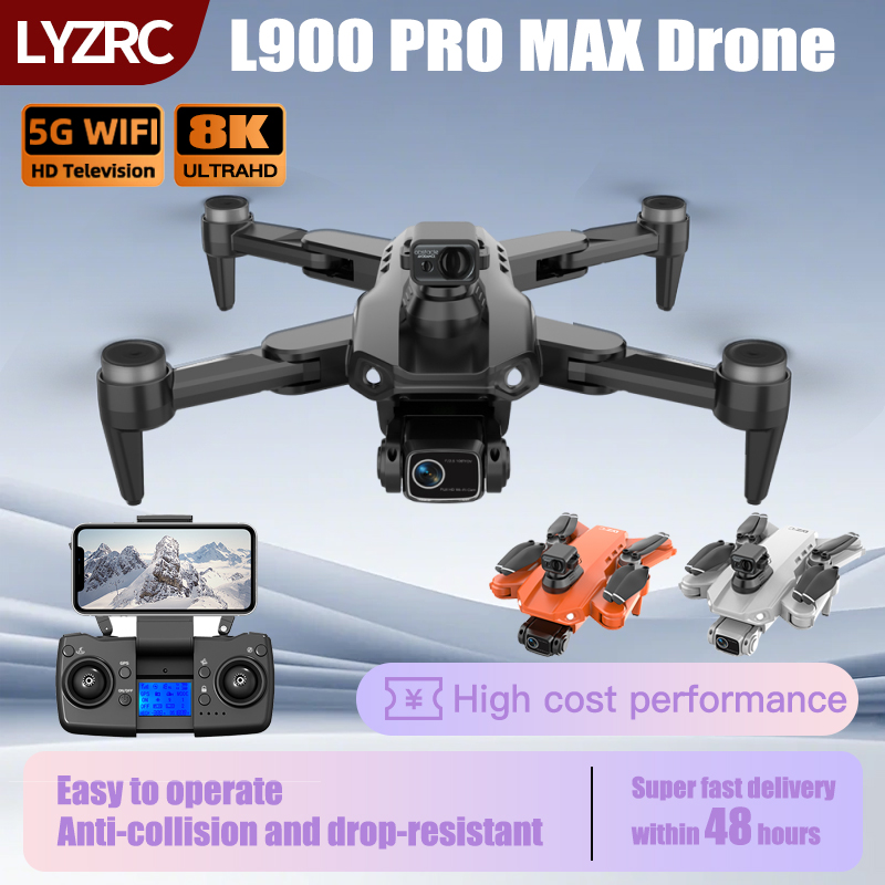 Drone Photogrammetry - โดรน LYZRC L900 PRO MAX พร้อมระบบเลเซอร์หลบหลีกสิ่งกีดขวาง