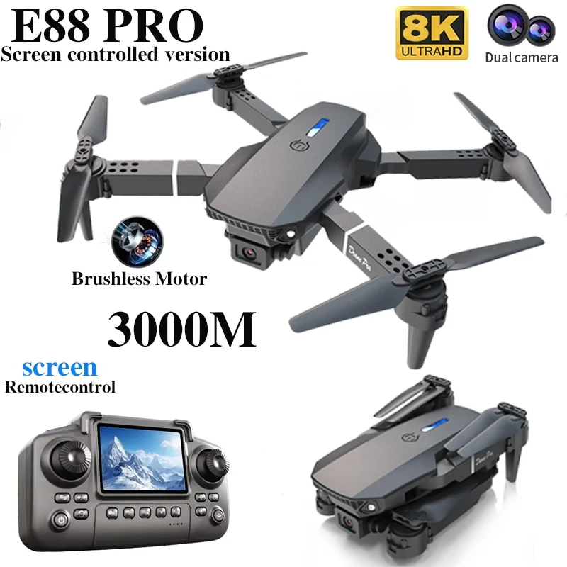 โดรนรุ่น Professional E88 PRO  - Drone Photogrammetry บทวิจารณ์และราคา