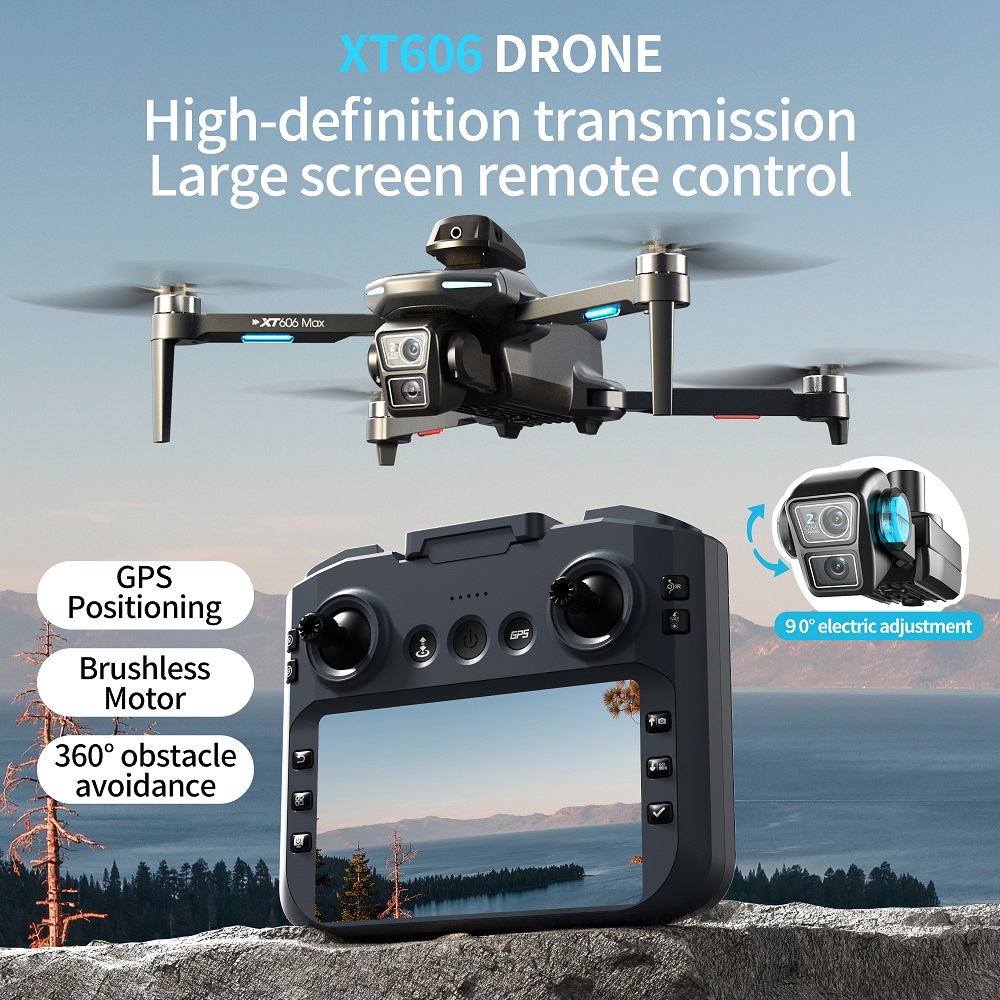 โดรน XT606 MAX 3 แบตเตอรี่ กล้ - Drone Surveying บทวิจารณ์และราคา