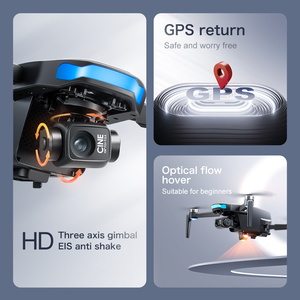 โดรน GPS รุ่น S-X1 ดั้งเดิม กล - Drone Photogrammetry บทวิจารณ์และราคา
